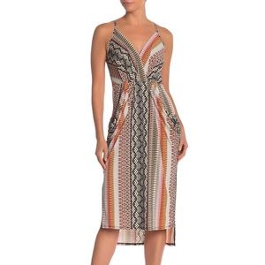 𝅺BCBGENERATION Midi Draped Dress